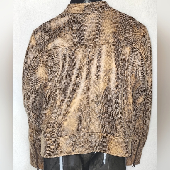 Free People Vegan Leather Jacket size XL - Picture 5 of 5